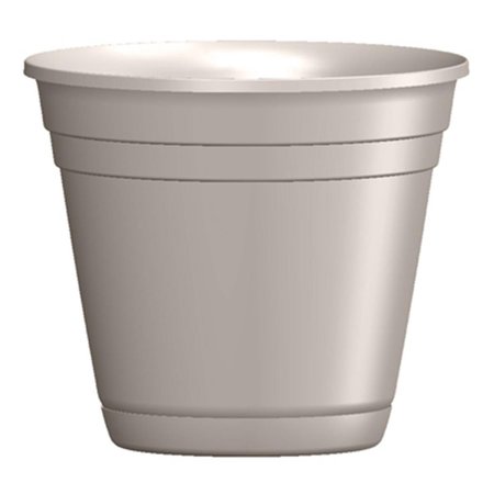 GRILLTOWN 4 in. Riverl Planter, Taupe GR2669418